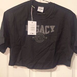 GYMSHARK LEGACY GRAPHIC CROP TOP